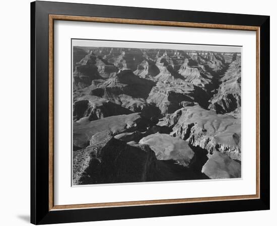 Canyon And Ravine "Grand Canyon National Park" Arizona 1933-1942-Ansel Adams-Framed Art Print