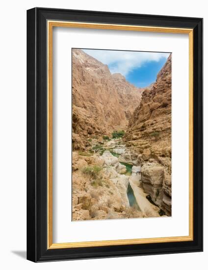 Canyon at Wadi Shaab, Oman-Jan Miracky-Framed Photographic Print