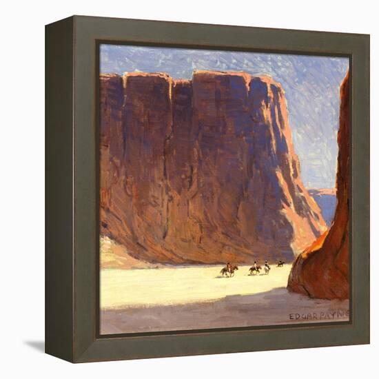 Canyon De Chelly-Edgar Payne-Framed Stretched Canvas