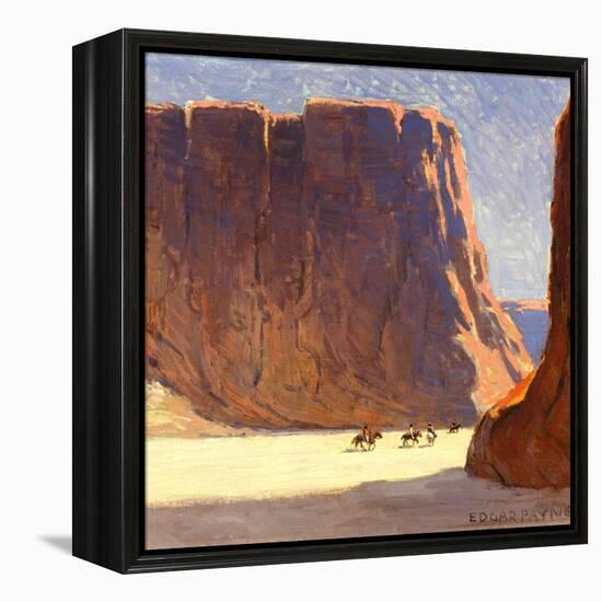 Canyon De Chelly-Edgar Payne-Framed Stretched Canvas