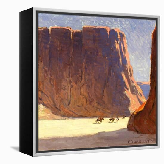 Canyon De Chelly-Edgar Payne-Framed Stretched Canvas