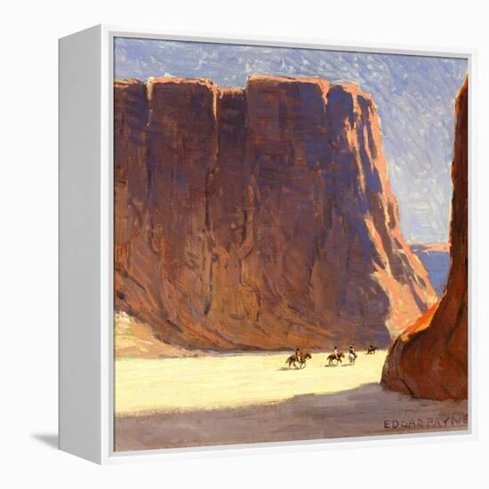 Canyon De Chelly-Edgar Payne-Framed Stretched Canvas