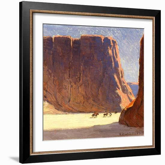 Canyon De Chelly-Edgar Payne-Framed Art Print