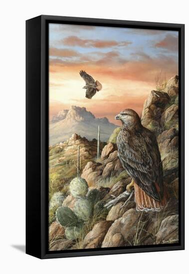 Canyon Hunters-Trevor V. Swanson-Framed Premier Image Canvas