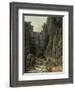 Canyon in Saxon Switzerland , 1820-Johan Christian Clausen Dahl-Framed Giclee Print