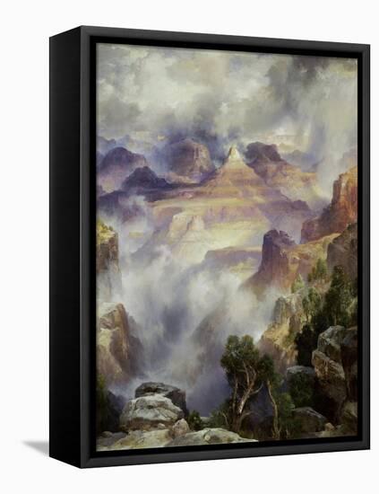 Canyon Mists: Zoroaster Peak, Grand Canyon-Thomas Moran-Framed Premier Image Canvas