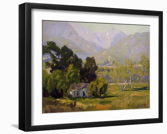 Canyon Near Ojai-Elmer Wachtel-Framed Giclee Print