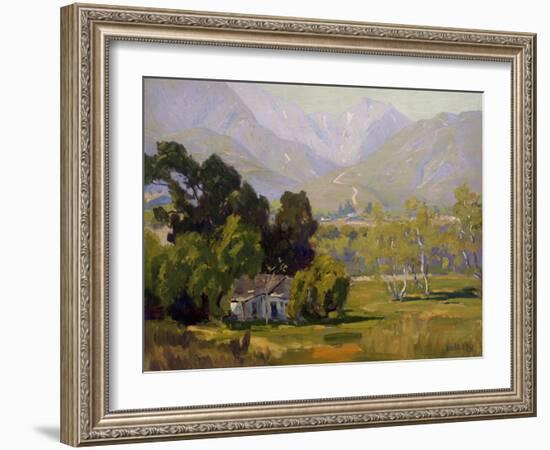 Canyon Near Ojai-Elmer Wachtel-Framed Giclee Print