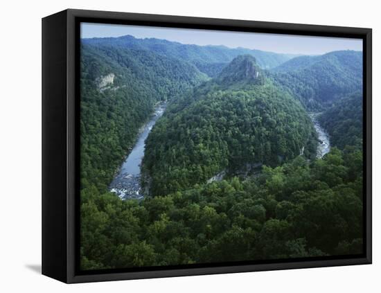 Canyon of the Russel Fork, River Breaks Interstate State Park, Virginia, USA-Charles Gurche-Framed Premier Image Canvas