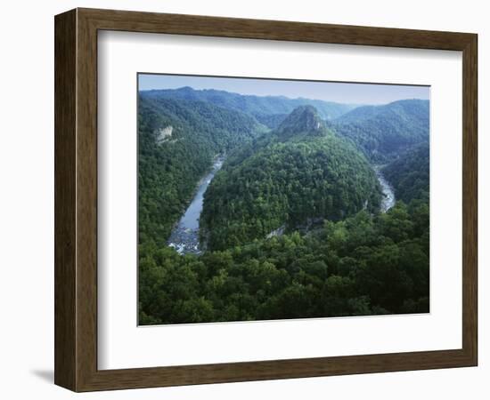 Canyon of the Russel Fork, River Breaks Interstate State Park, Virginia, USA-Charles Gurche-Framed Photographic Print