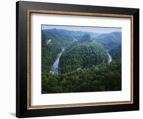 Canyon of the Russel Fork, River Breaks Interstate State Park, Virginia, USA-Charles Gurche-Framed Photographic Print