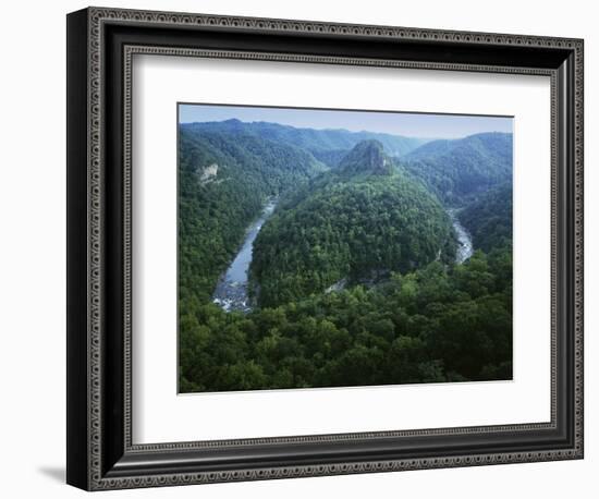 Canyon of the Russel Fork, River Breaks Interstate State Park, Virginia, USA-Charles Gurche-Framed Photographic Print