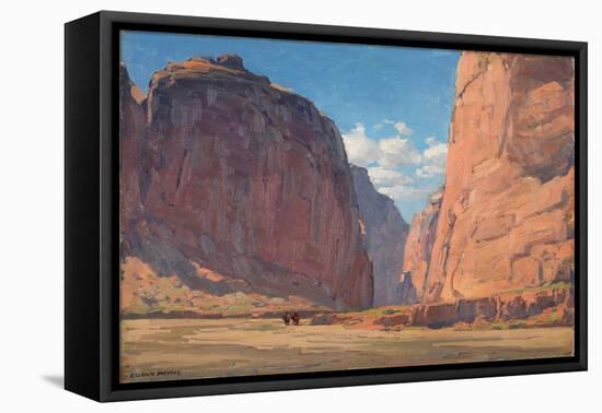 Canyon Portal, C.1935 (Oil on Canvas)-Edgar Alwin Payne-Framed Premier Image Canvas