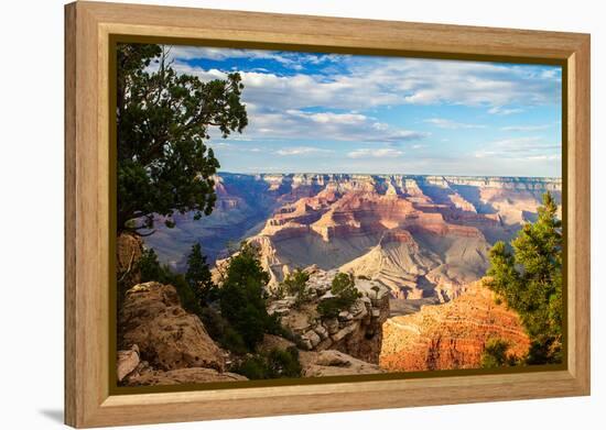 Canyon Shadows I-Alan Hausenflock-Framed Stretched Canvas