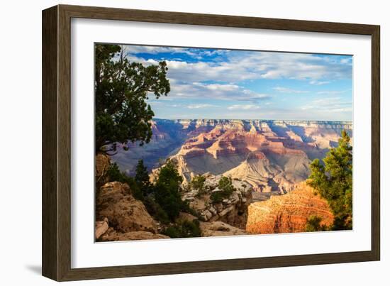 Canyon Shadows I-Alan Hausenflock-Framed Photographic Print