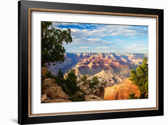 Canyon Shadows I-Alan Hausenflock-Framed Photographic Print