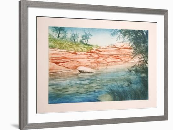 Canyon Stream-Harvey Kidder-Framed Limited Edition