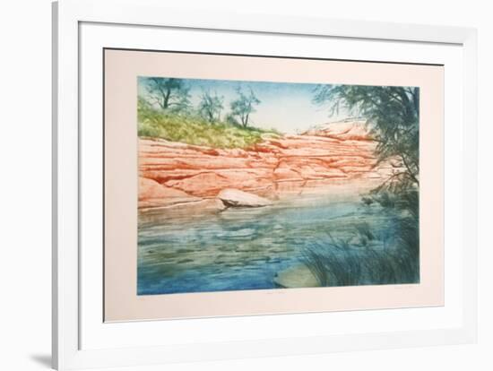 Canyon Stream-Harvey Kidder-Framed Limited Edition