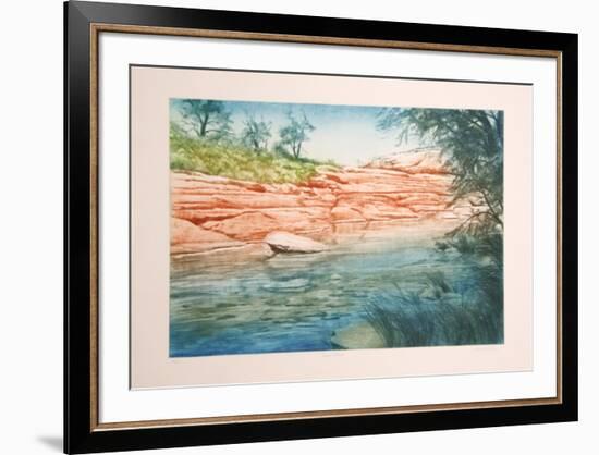 Canyon Stream-Harvey Kidder-Framed Limited Edition