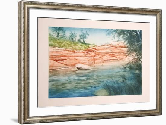 Canyon Stream-Harvey Kidder-Framed Limited Edition