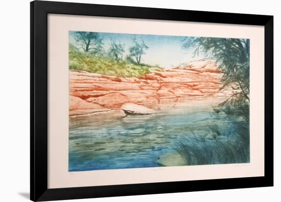 Canyon Stream-Harvey Kidder-Framed Limited Edition