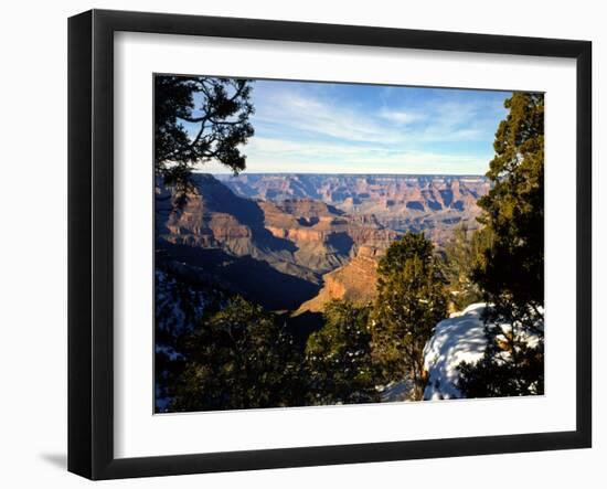 Canyon View From Moran Point, Grand Canyon National Park, Arizona, USA-Bernard Friel-Framed Photographic Print