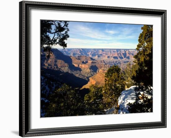 Canyon View From Moran Point, Grand Canyon National Park, Arizona, USA-Bernard Friel-Framed Photographic Print