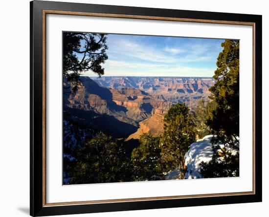 Canyon View From Moran Point, Grand Canyon National Park, Arizona, USA-Bernard Friel-Framed Photographic Print