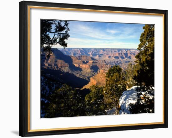 Canyon View From Moran Point, Grand Canyon National Park, Arizona, USA-Bernard Friel-Framed Photographic Print