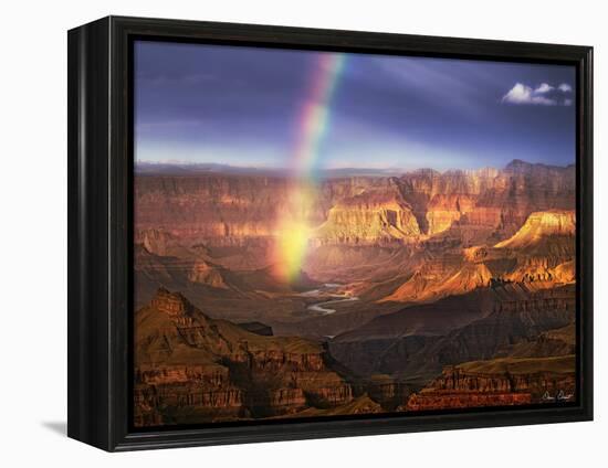 Canyon View IV-David Drost-Framed Premier Image Canvas