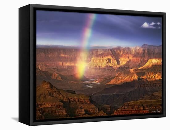 Canyon View IV-David Drost-Framed Premier Image Canvas