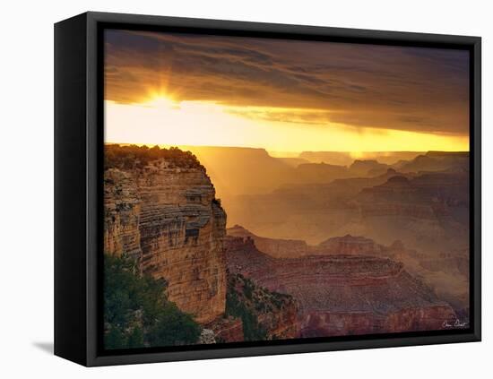 Canyon View IX-David Drost-Framed Premier Image Canvas