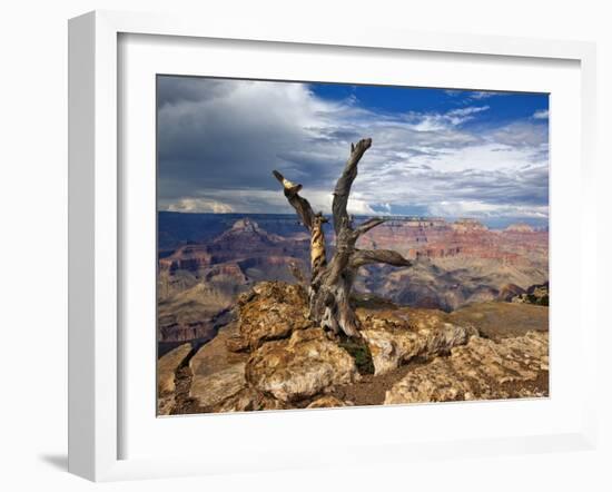 Canyon View V-David Drost-Framed Photographic Print