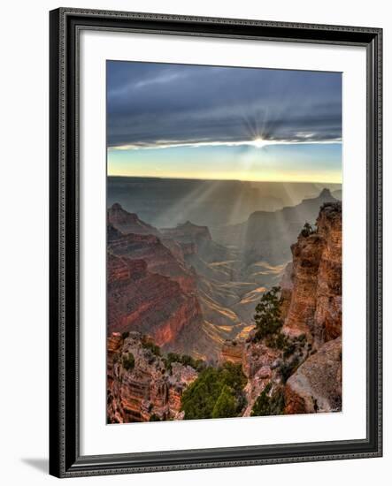 Canyon View XI-David Drost-Framed Photographic Print