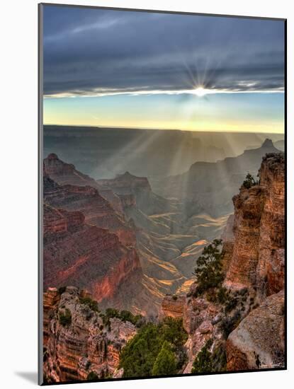 Canyon View XI-David Drost-Mounted Photographic Print