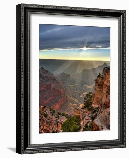 Canyon View XI-David Drost-Framed Photographic Print