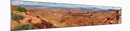 Canyonlands National Park #2 - Grand View Point-James Blakeway-Mounted Art Print