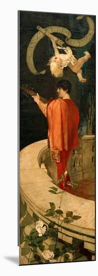 Canzonetta d'amore, 1887/88-Franz von Stuck-Mounted Giclee Print