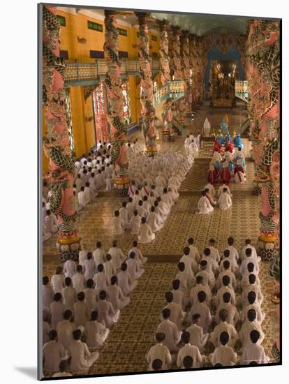 Cao Dai Temple, Tay Ninh, North of Ho Chi Minh City (Saigon), South Vietnam, Southeast Asia-Christian Kober-Mounted Photographic Print