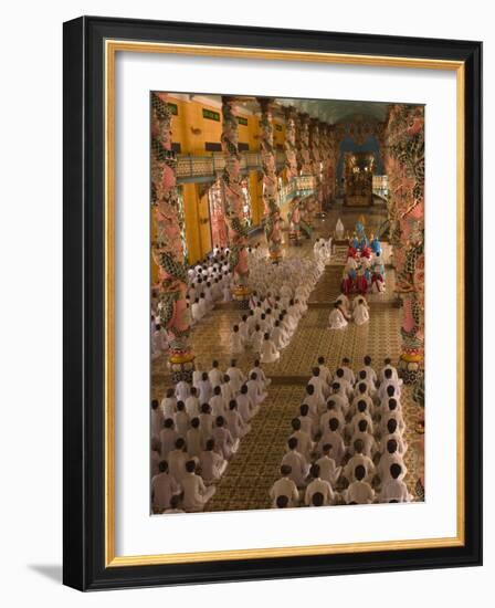 Cao Dai Temple, Tay Ninh, North of Ho Chi Minh City (Saigon), South Vietnam, Southeast Asia-Christian Kober-Framed Photographic Print