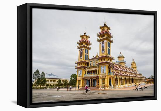 Cao Dai Temple, Tay Ninh, Vietnam, Indochina, Southeast Asia, Asia-Yadid Levy-Framed Premier Image Canvas