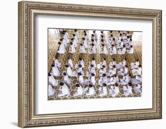 Cao Dai Temple, Tay Ninh, Vietnam, Indochina, Southeast Asia, Asia-Yadid Levy-Framed Photographic Print