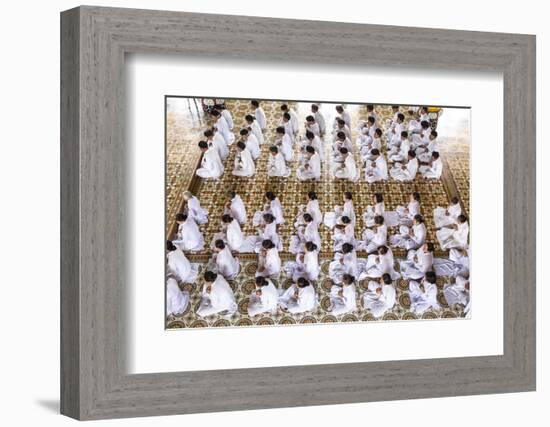 Cao Dai Temple, Tay Ninh, Vietnam, Indochina, Southeast Asia, Asia-Yadid Levy-Framed Photographic Print