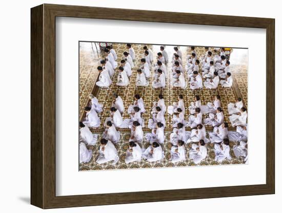 Cao Dai Temple, Tay Ninh, Vietnam, Indochina, Southeast Asia, Asia-Yadid Levy-Framed Photographic Print