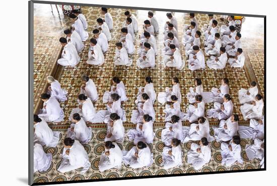 Cao Dai Temple, Tay Ninh, Vietnam, Indochina, Southeast Asia, Asia-Yadid Levy-Mounted Photographic Print