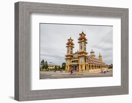 Cao Dai Temple, Tay Ninh, Vietnam, Indochina, Southeast Asia, Asia-Yadid Levy-Framed Photographic Print