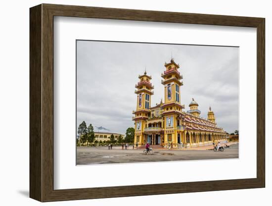 Cao Dai Temple, Tay Ninh, Vietnam, Indochina, Southeast Asia, Asia-Yadid Levy-Framed Photographic Print