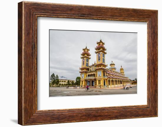 Cao Dai Temple, Tay Ninh, Vietnam, Indochina, Southeast Asia, Asia-Yadid Levy-Framed Photographic Print