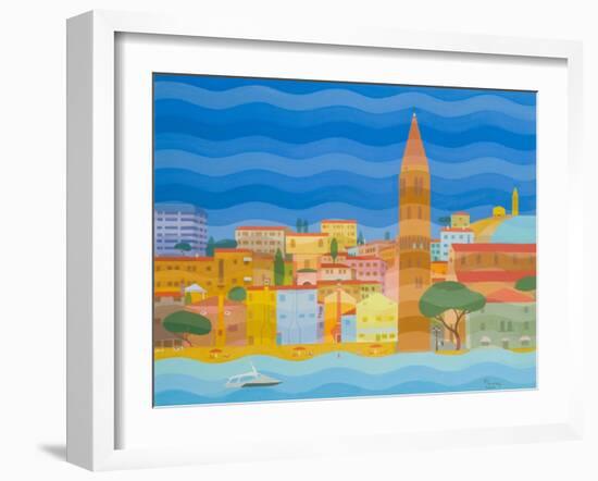 Caorle, 2000-Emil Parrag-Framed Giclee Print