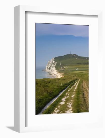 Cap Blanc Nez, Escalles, Cote D'Opale, Pas De Calais, France-Walter Bibikow-Framed Photographic Print